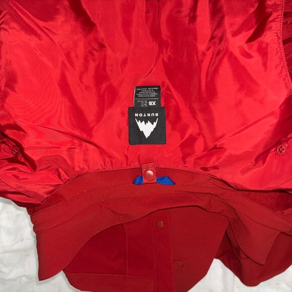 🎿 BURTON ❄️ Women's Winter Shelter Three-In-One Top Insulated Jacket + Vest RED - Picture 9 of 15